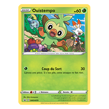 Ouistempo, carte - de Promo SWSH (Épée et Bouclier)