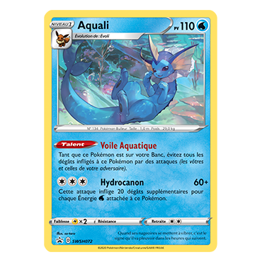 Aquali, carte - de Promo SWSH (Épée et Bouclier)