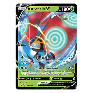 Astronelle SWSH078 : - de Pokémon Promo SWSH (Épée et Bouclier)