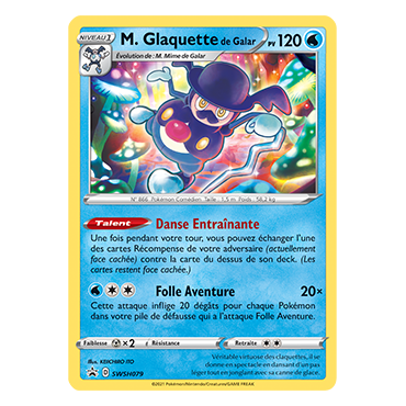 M. Glaquette de Galar, carte - de Promo SWSH (Épée et Bouclier)