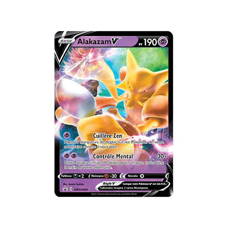 Alakazam, carte - de Promo SWSH (Épée et Bouclier)