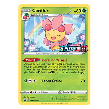 Ceriflor, carte - de Promo SWSH (Épée et Bouclier)