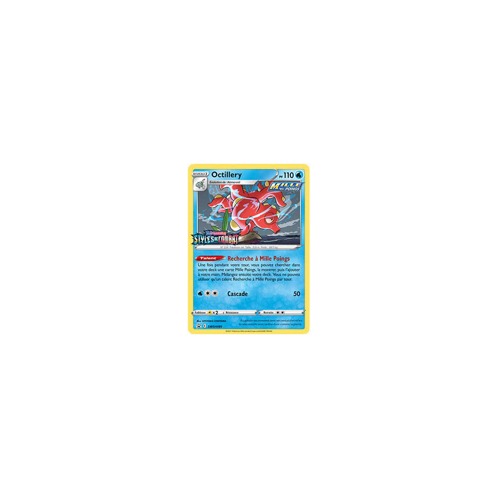 Octillery, carte - de Promo SWSH (Épée et Bouclier)