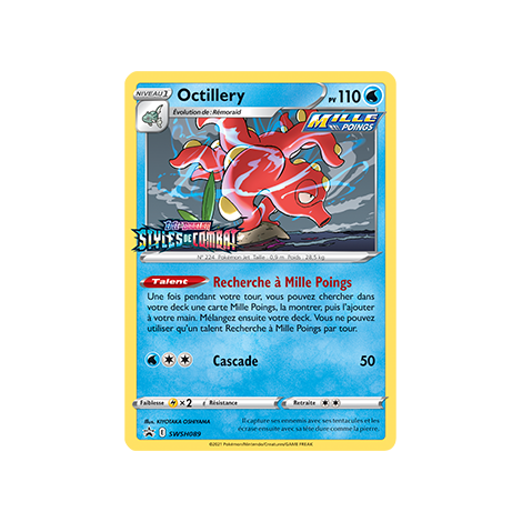 Octillery, carte - de Promo SWSH (Épée et Bouclier)