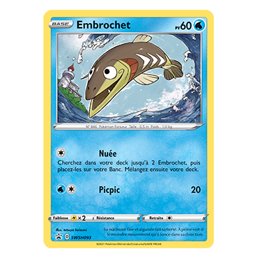 Embrochet, carte - de Promo SWSH (Épée et Bouclier)