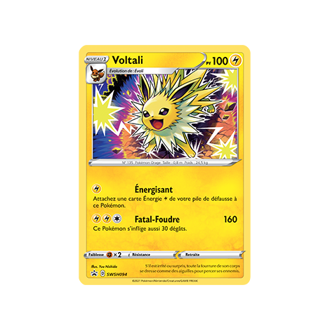 Carte Voltali - de Pokémon SWSH094