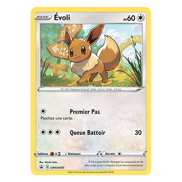 Carte Évoli - de Pokémon SWSH095