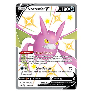 Nostenfer, carte - de Promo SWSH (Épée et Bouclier)