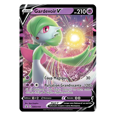 Gardevoir SWSH105 : - de Pokémon Promo SWSH (Épée et Bouclier)