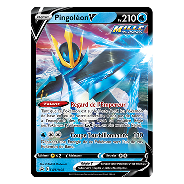 Pingoléon SWSH108 : - de Pokémon Promo SWSH (Épée et Bouclier)