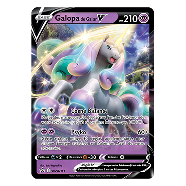 Carte Galopa de Galar - de Pokémon SWSH111