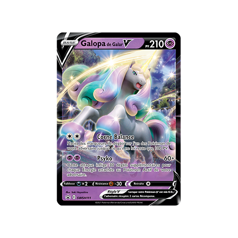 Carte Galopa de Galar - de Pokémon SWSH111