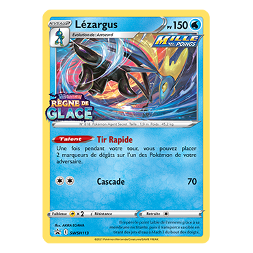 Carte Lézargus - de Pokémon SWSH113