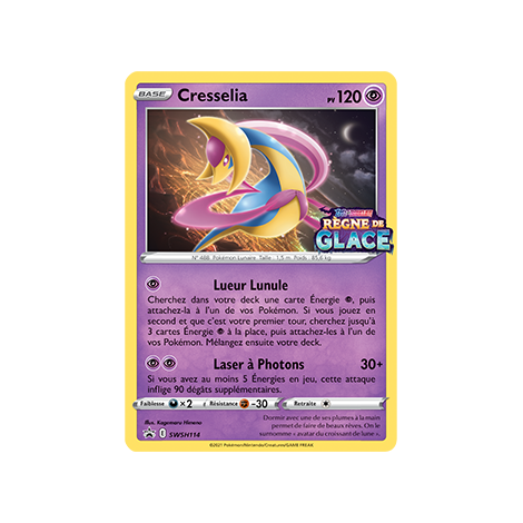 Carte Cresselia - de Pokémon SWSH114