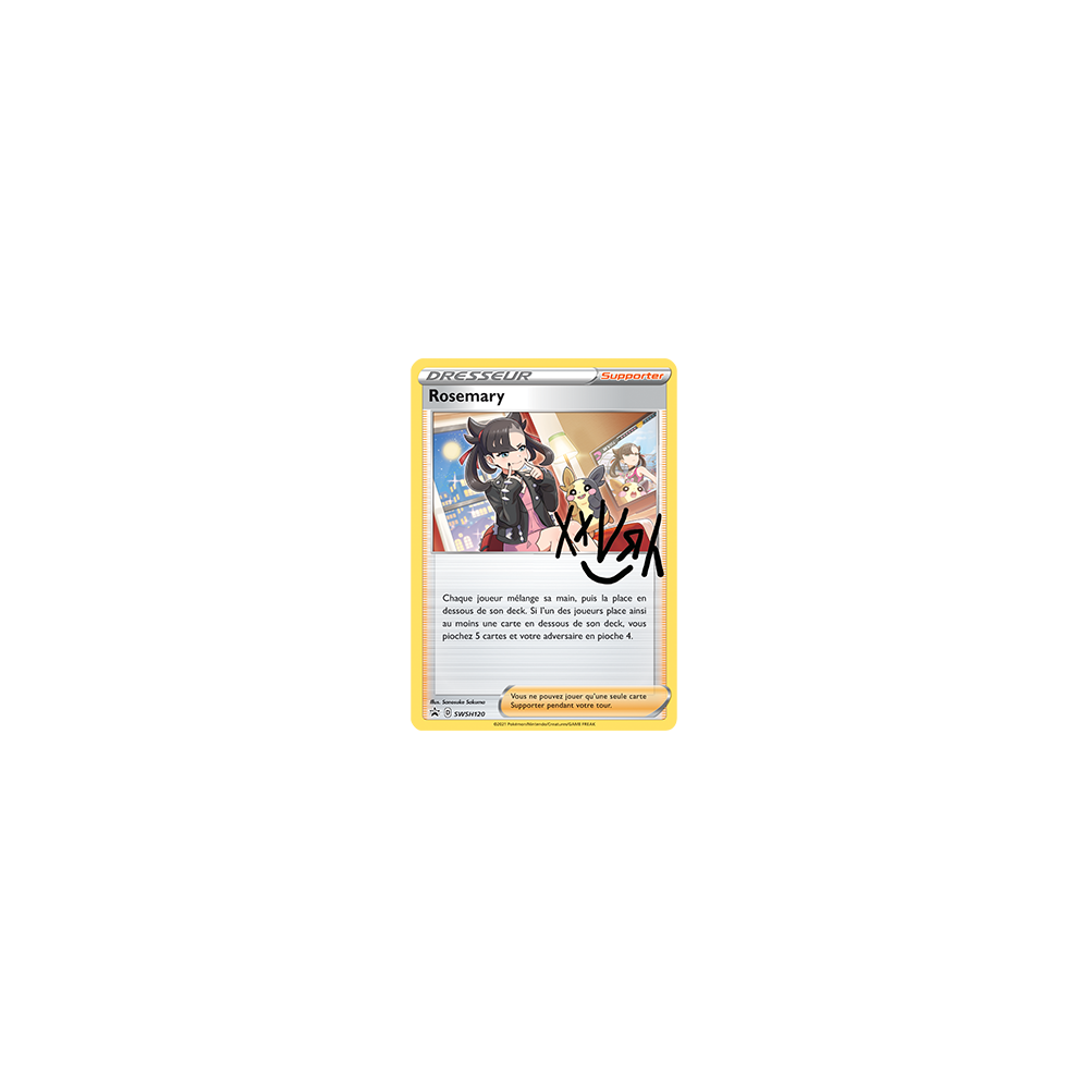 Carte Rosemary - Carte Supporter de Pokémon SWSH120