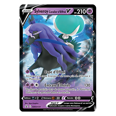 Sylveroy Cavalier d'Effroi SWSH131 : - de Pokémon Promo SWSH (Épée et Bouclier)