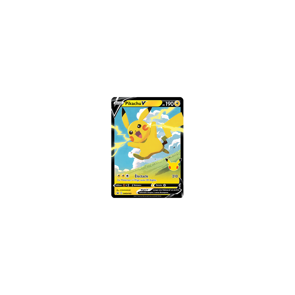 Carte Pikachu - de Pokémon SWSH143