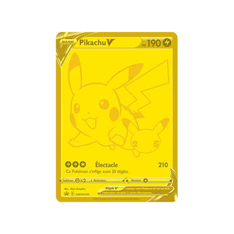 Carte Pikachu - de Pokémon SWSH145