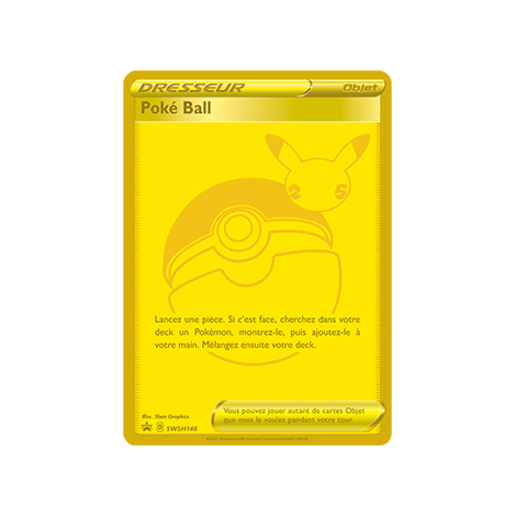 Carte Poké Ball - Carte Objet de Pokémon SWSH146