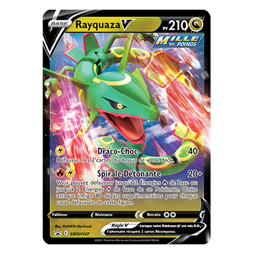 Rayquaza SWSH147 : - de Pokémon Promo SWSH (Épée et Bouclier)