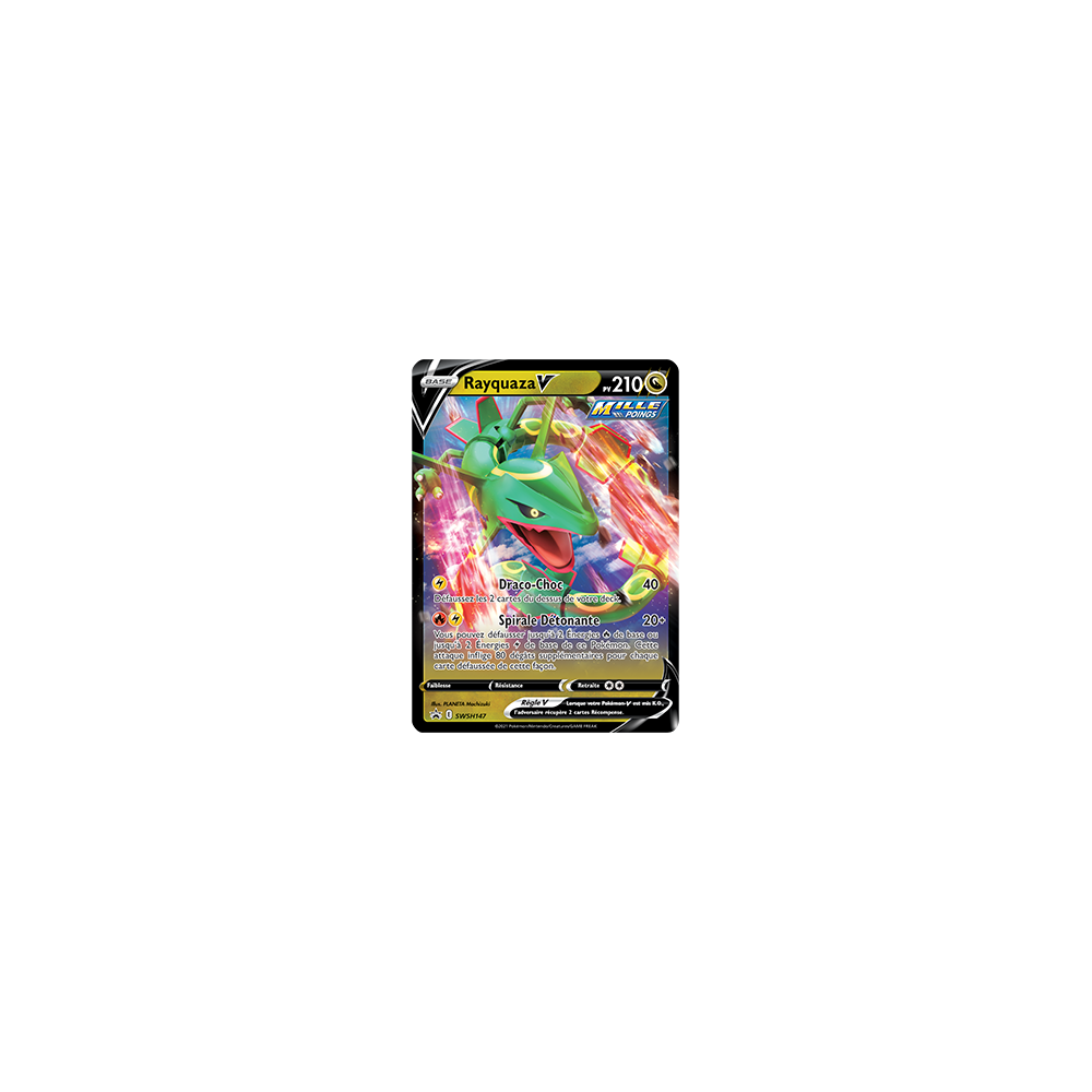 Rayquaza SWSH147 : - de Pokémon Promo SWSH (Épée et Bouclier)