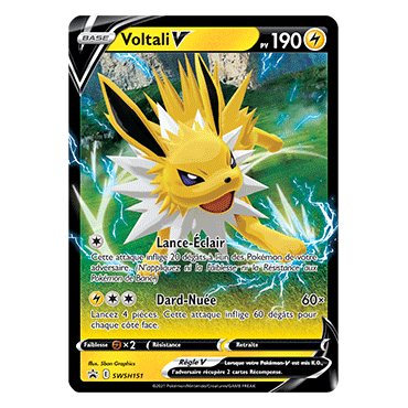 Carte Voltali - de Pokémon SWSH151