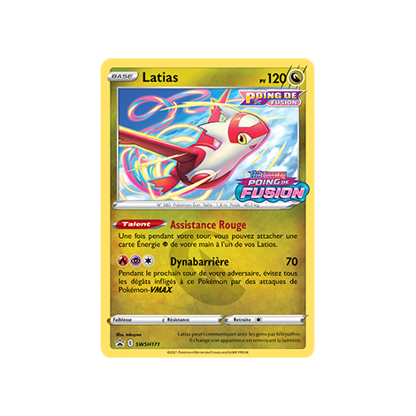 Carte Latias - de Pokémon SWSH171