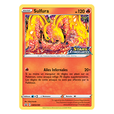 Sulfura, carte - de Promo SWSH (Épée et Bouclier)