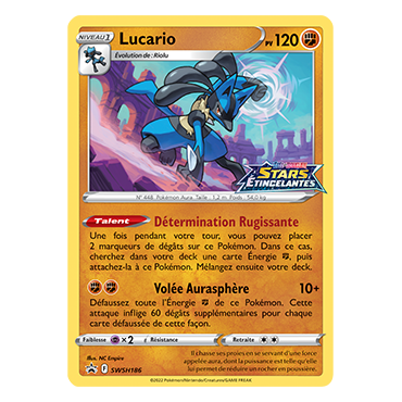 Lucario, carte - de Promo SWSH (Épée et Bouclier)