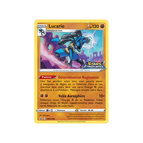 Lucario, carte - de Promo SWSH (Épée et Bouclier)