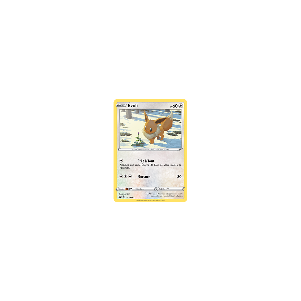 Carte Évoli - de Pokémon SWSH190