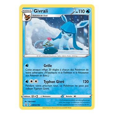 Givrali SWSH192 : - de Pokémon Promo SWSH (Épée et Bouclier)