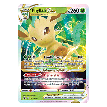 Phyllali SWSH195 : - de Pokémon Promo SWSH (Épée et Bouclier)