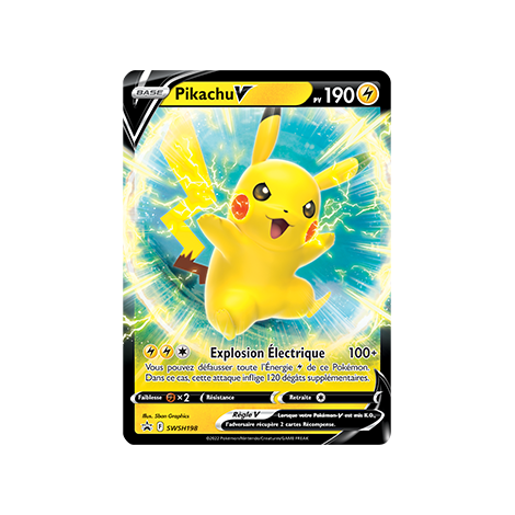 Pikachu, carte - de Promo SWSH (Épée et Bouclier)