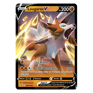Lougaroc SWSH199 : - de Pokémon Promo SWSH (Épée et Bouclier)