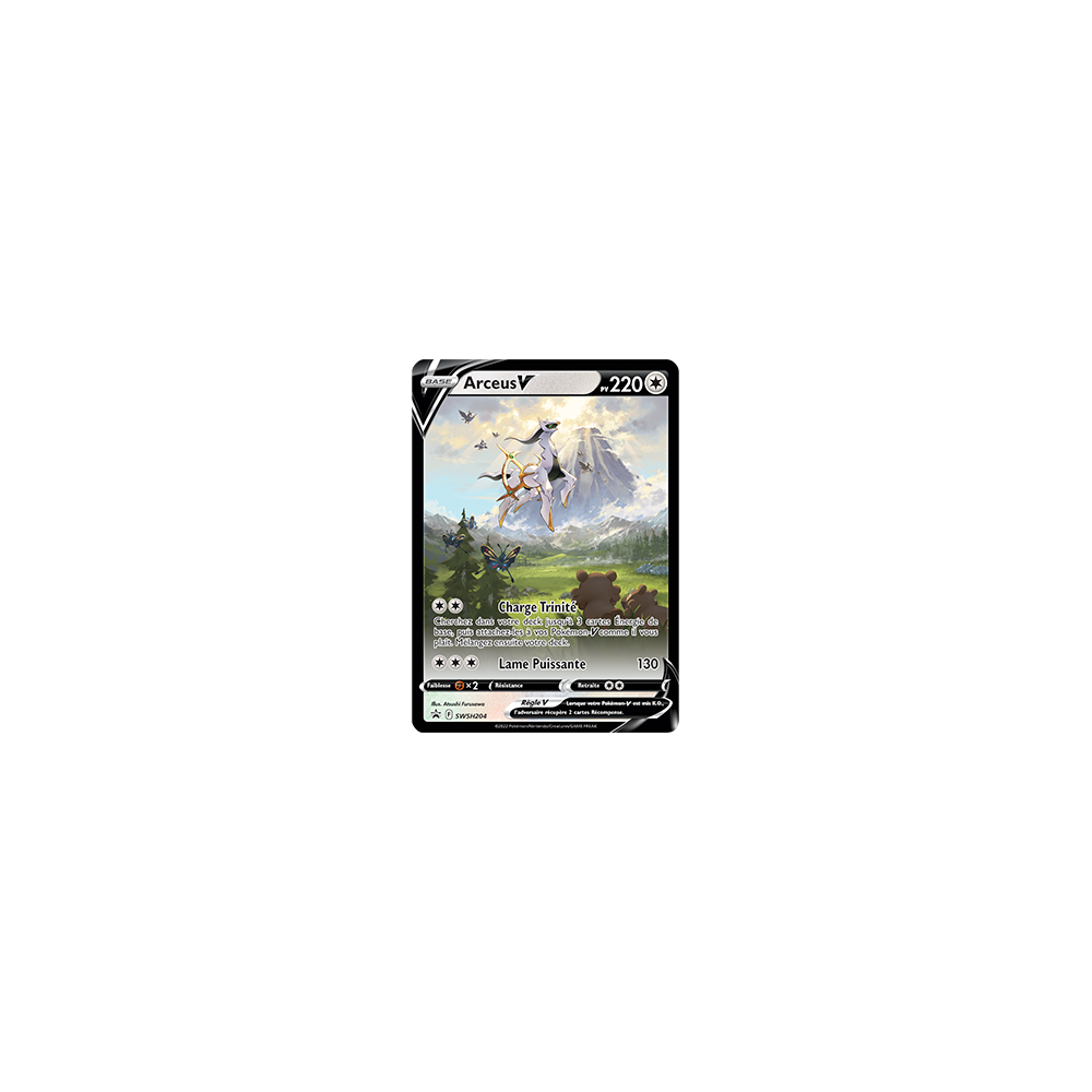 Arceus, carte - de Promo SWSH (Épée et Bouclier)