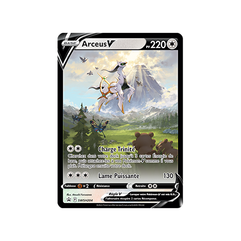 Arceus, carte - de Promo SWSH (Épée et Bouclier)