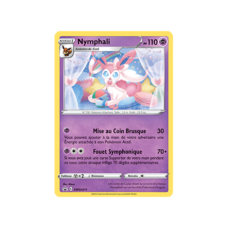 Nymphali SWSH211 : - de Pokémon Promo SWSH (Épée et Bouclier)