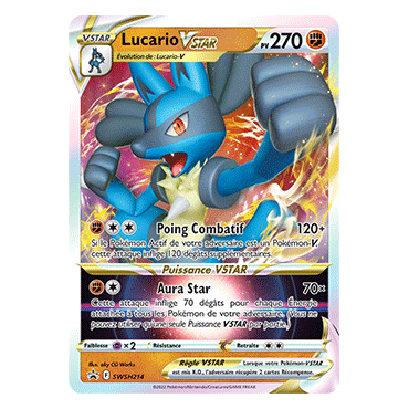 Carte Lucario - de Pokémon SWSH214