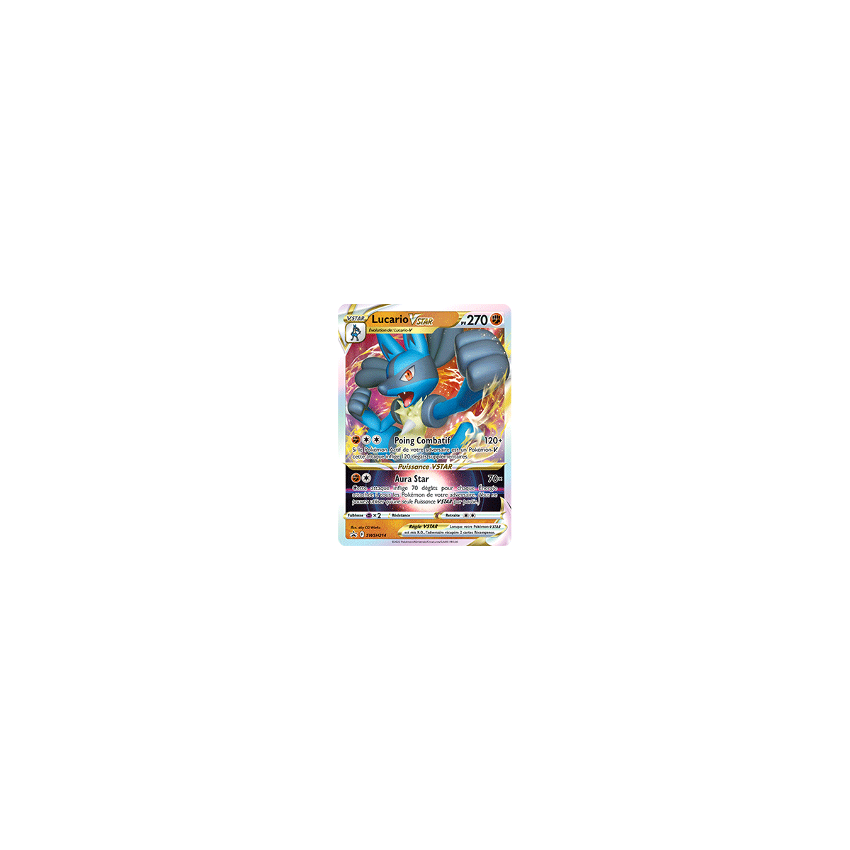 Carte Lucario - de Pokémon SWSH214