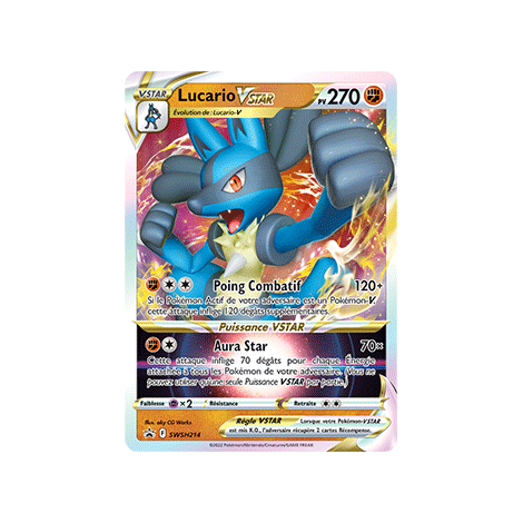 Carte Lucario - de Pokémon SWSH214