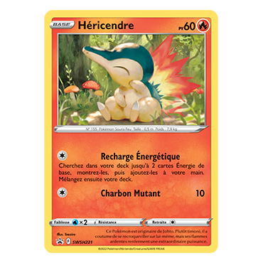 Carte Héricendre - de Pokémon SWSH221