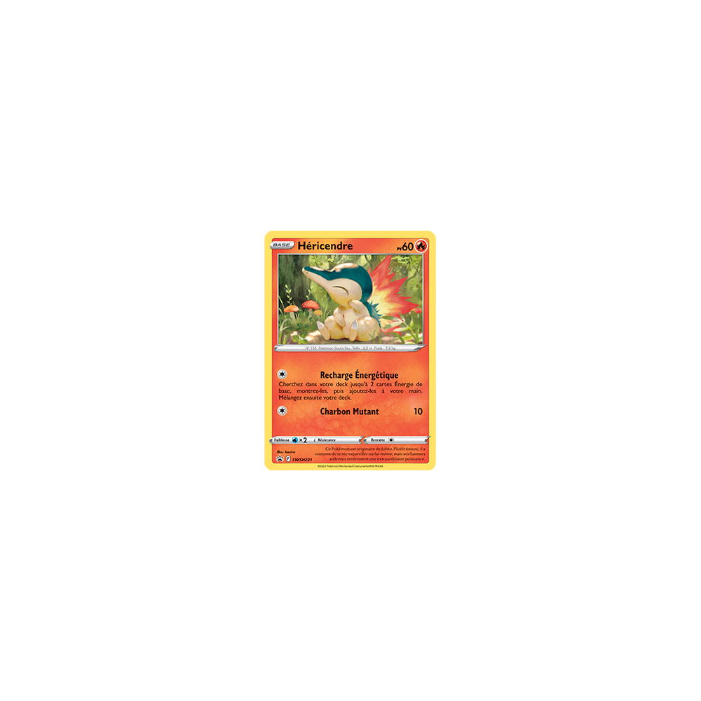 Carte Héricendre - de Pokémon SWSH221