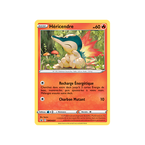 Carte Héricendre - de Pokémon SWSH221