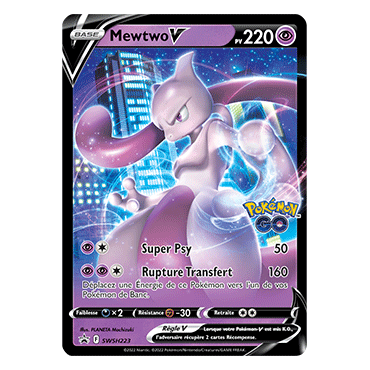 Carte Mewtwo - de Pokémon SWSH223