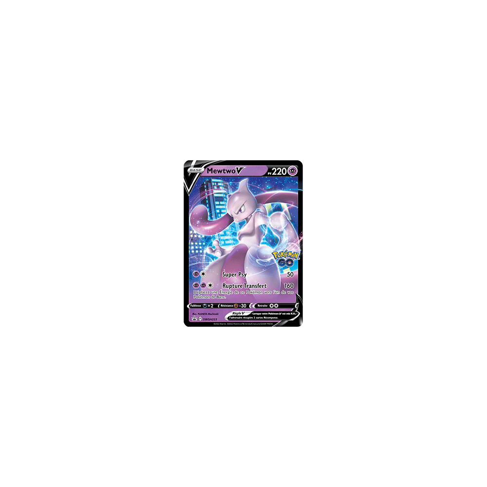 Carte Mewtwo - de Pokémon SWSH223