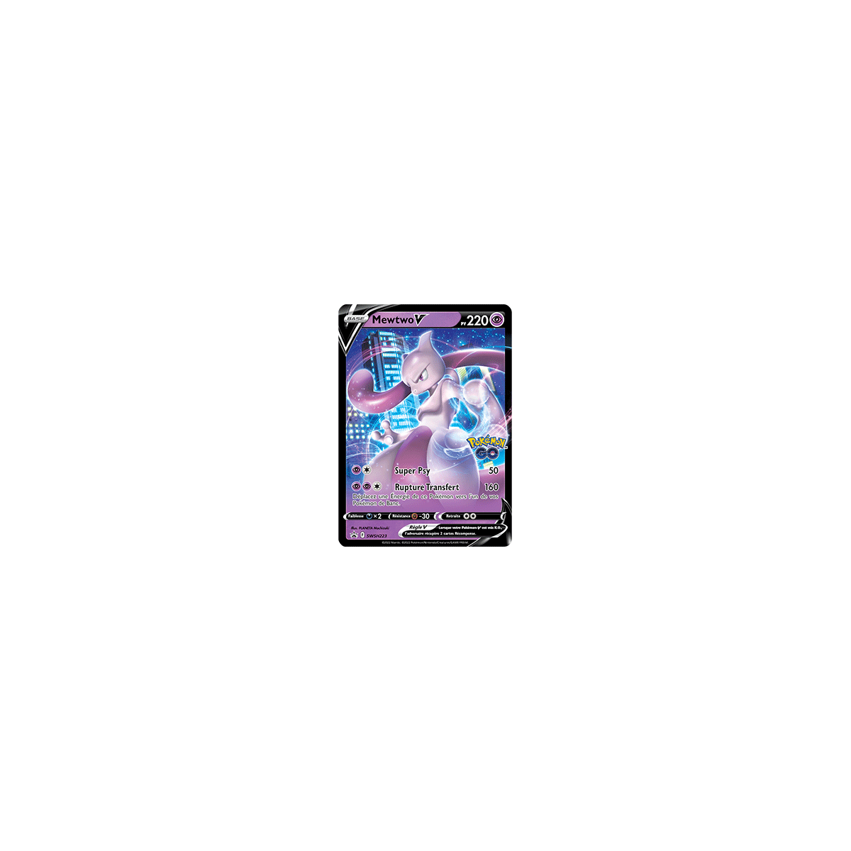 Carte Mewtwo - de Pokémon SWSH223