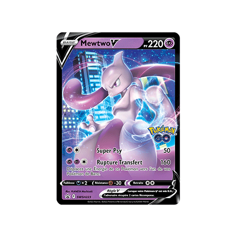 Carte Mewtwo - de Pokémon SWSH223