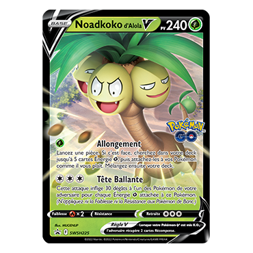 Carte Noadkoko d'Alola - de Pokémon SWSH225