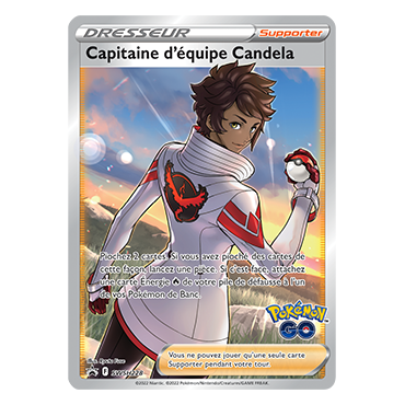 Capitaine d'équipe Candela SWSH228 : Carte Supporter de Pokémon Promo SWSH (Épée et Bouclier)